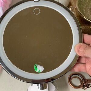 Elegant Silver Vanity Mirror